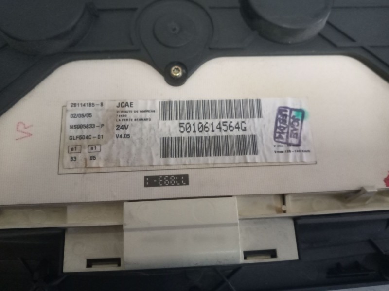 Recambio de cuadro instrumentos para renault magnum ab 2005 12.0 diesel referencia OEM IAM 5010614564  