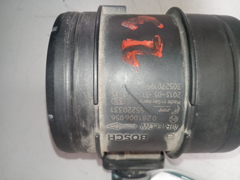 Recambio de caudalimetro para iveco daily iv caja/chasis 35c15 referencia OEM IAM 55220331  0281006056