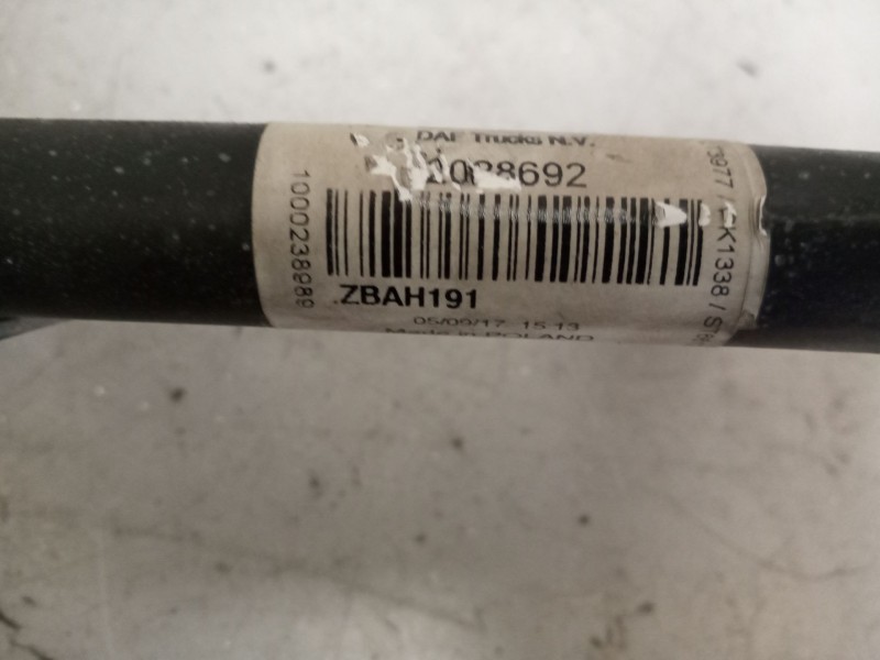 Recambio de tubos aire acondicionado para daf trucks xf 106 480 referencia OEM IAM 2028692  