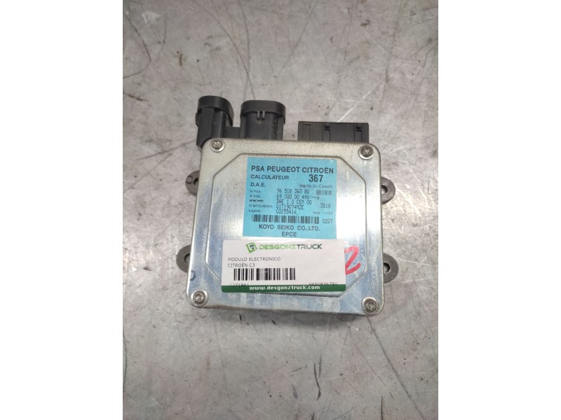 Recambio de modulo electronico para citroën c3 1.4 magic referencia OEM IAM 9650836780  