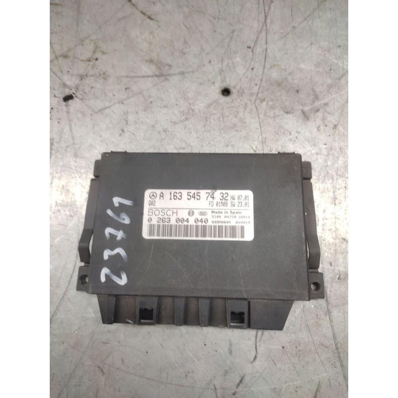Recambio de modulo electronico para mercedes-benz clase m (w163) 270 cdi (163.113) referencia OEM IAM A1635457432  0263004040
