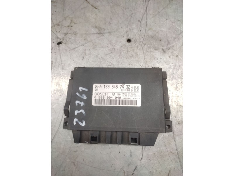 Recambio de modulo electronico para mercedes-benz clase m (w163) 270 cdi (163.113) referencia OEM IAM A1635457432  0263004040