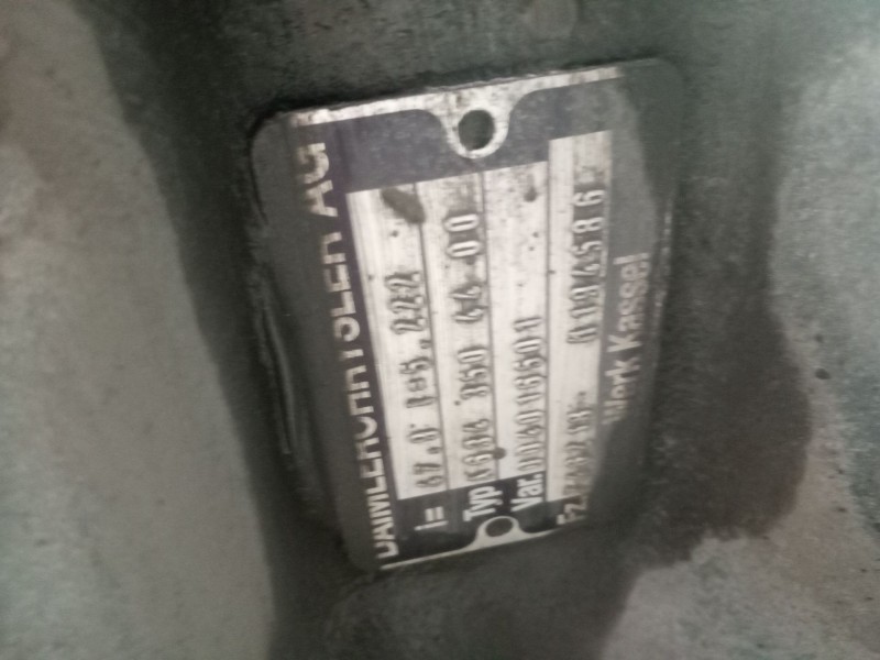 Recambio de grupo para mercedes trucks bus atlas referencia OEM IAM A6343504400 RATIO:47:9/1=5,222 004016501