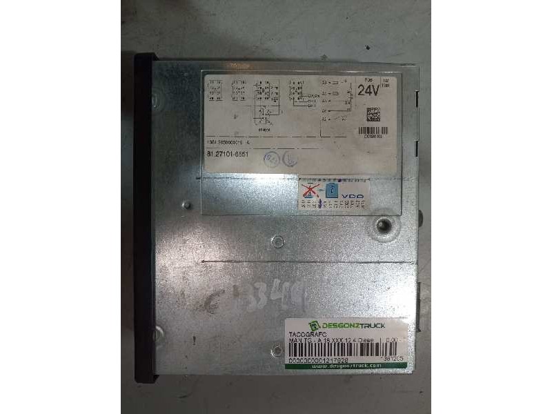 Recambio de tacografo para man tg - a 18.xxx 12.4 diesel referencia OEM IAM 13812050000019 0000241102 81271016551
