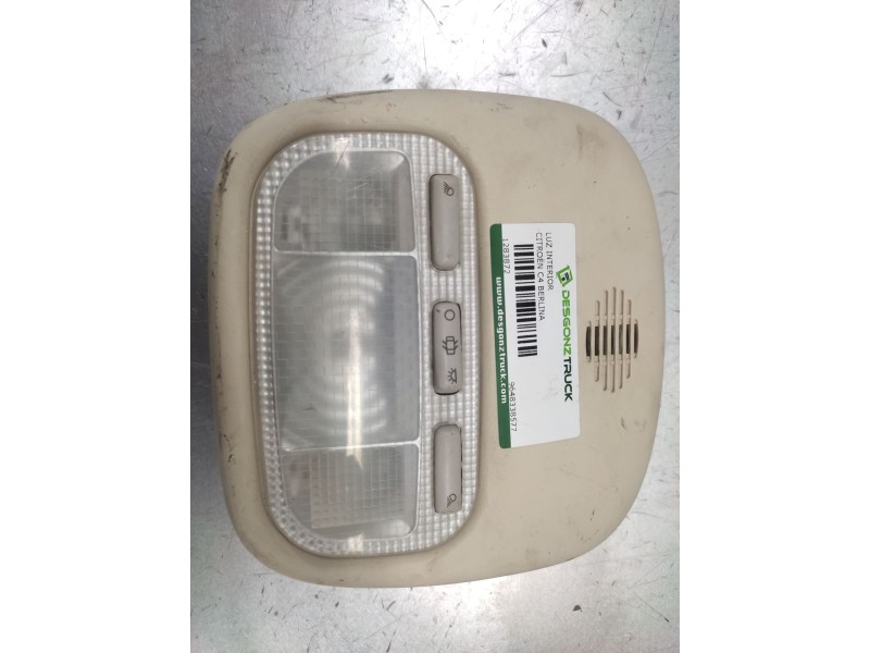 Recambio de luz interior para citroën c4 berlina collection referencia OEM IAM 9648338577  
