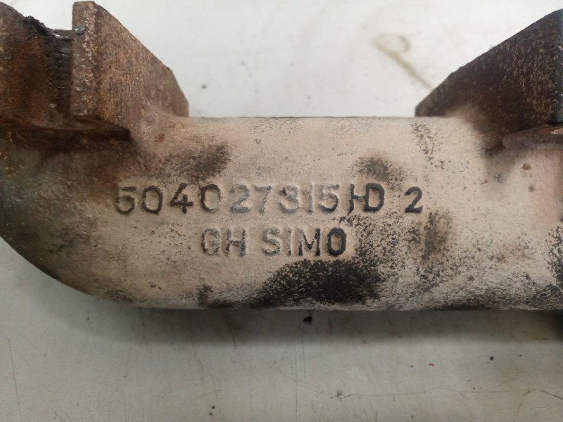 Recambio de colector escape para iveco stralis (as) 11.1 diesel referencia OEM IAM 504027315  