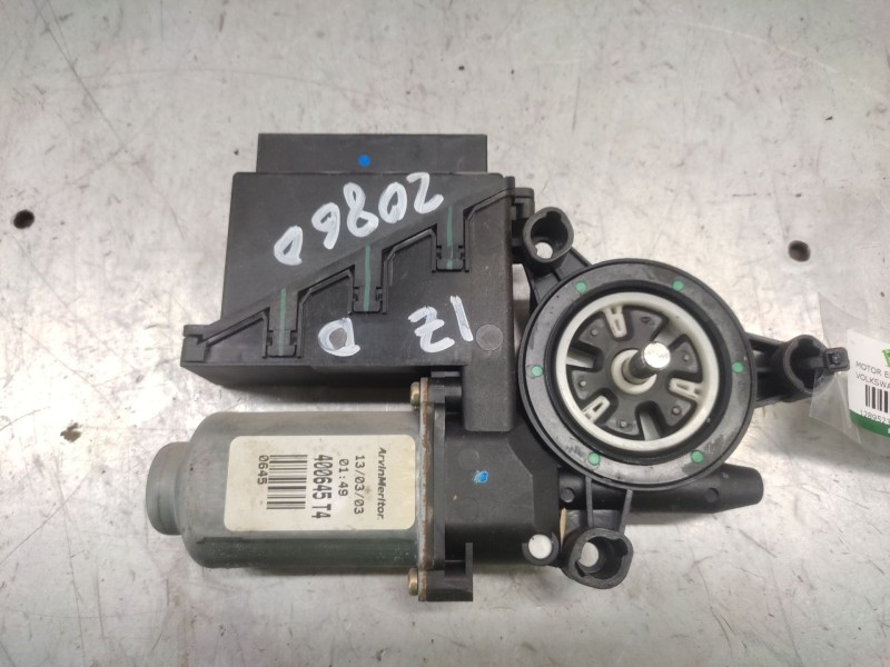 Recambio de motor elevalunas delantero izquierdo para volkswagen polo (9n1) gt referencia OEM IAM 6Q2959802A  400645E