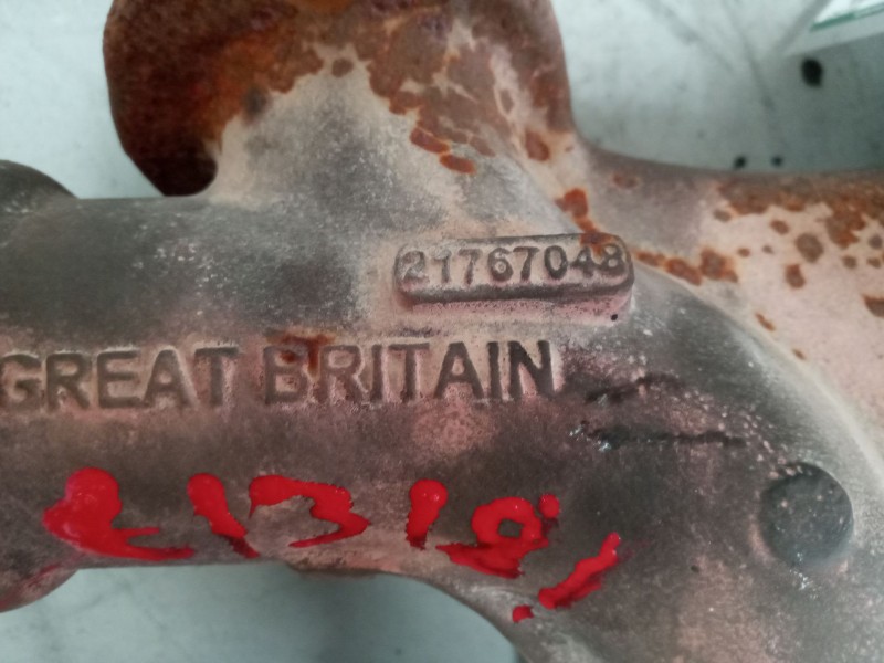 Recambio de colector escape para renault serie t 12.8 diesel referencia OEM IAM 21767048  