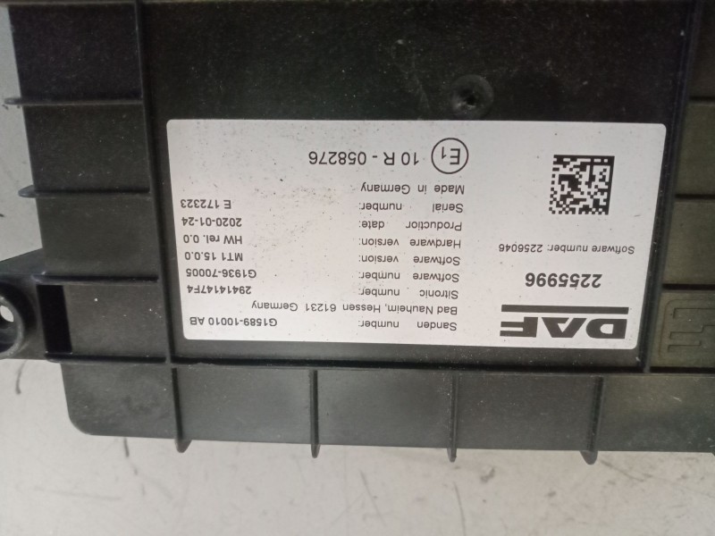 Recambio de modulo electronico para daf trucks xf 106 480 referencia OEM IAM 2255996  