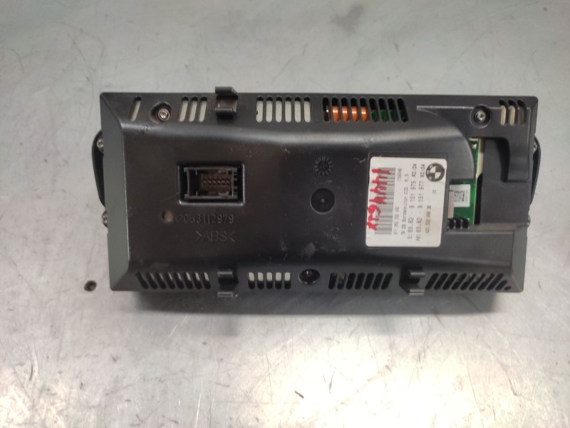 Recambio de pantalla multifuncion para bmw serie 5 berlina (e60) 520d referencia OEM IAM 65829151975  65829151977