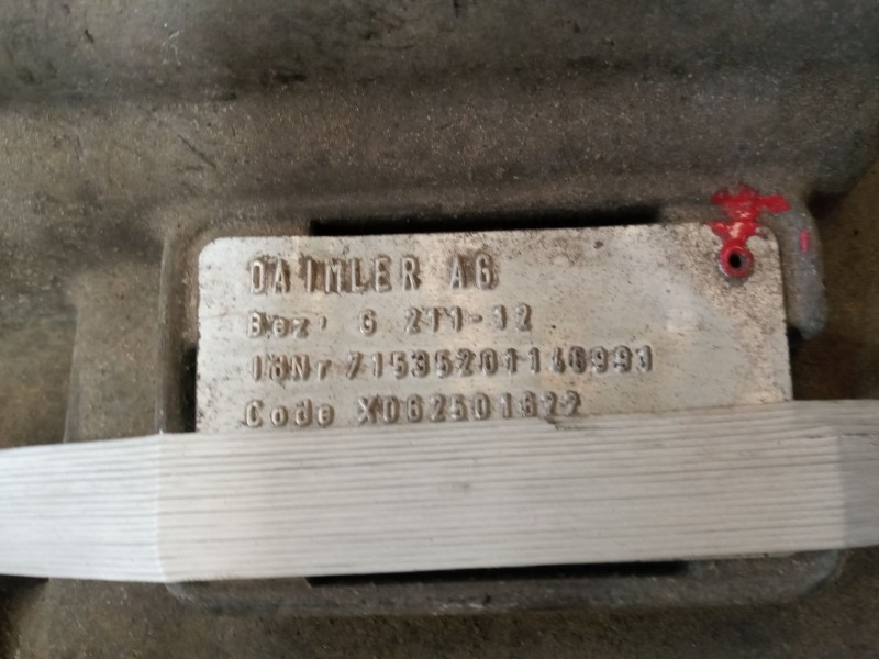 Recambio de caja cambios para mercedes-benz actros bm 963.xxx 2-achser referencia OEM IAM G21112  71535201146991