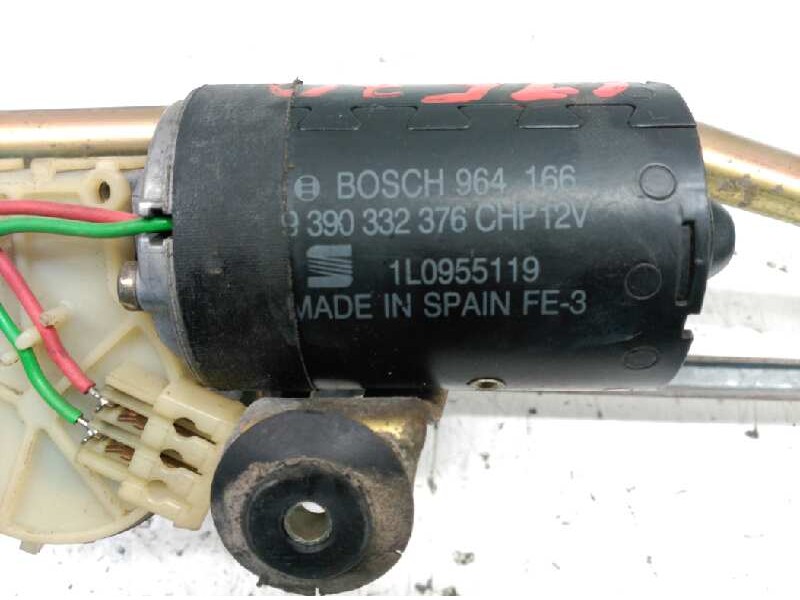 Recambio de motor limpia delantero para seat toledo (1l) base referencia OEM IAM 9390332376  