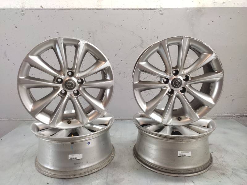 Recambio de juego llantas para opel astra j lim. excellence referencia OEM IAM 18X8JIS46 5 TORNILLOS 13259251