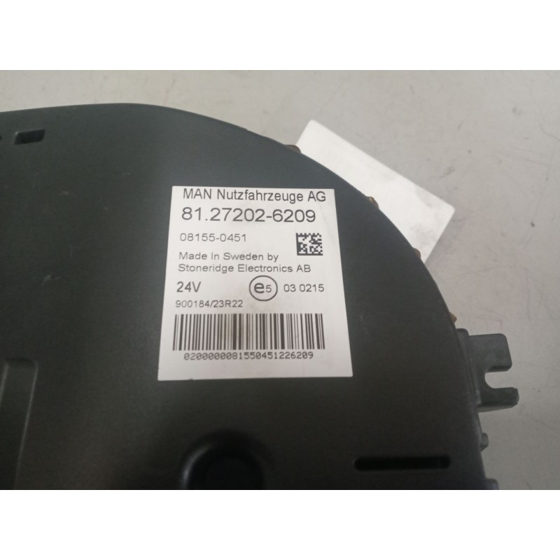 Recambio de cuadro instrumentos para man tg-m 12.xxx 12.280 fg c (compact) referencia OEM IAM 81272026209  