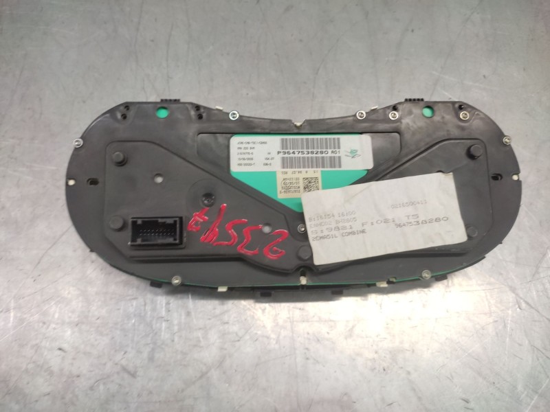 Recambio de cuadro instrumentos para peugeot 307 break / sw (s1) sw port aventura referencia OEM IAM 9647538280  