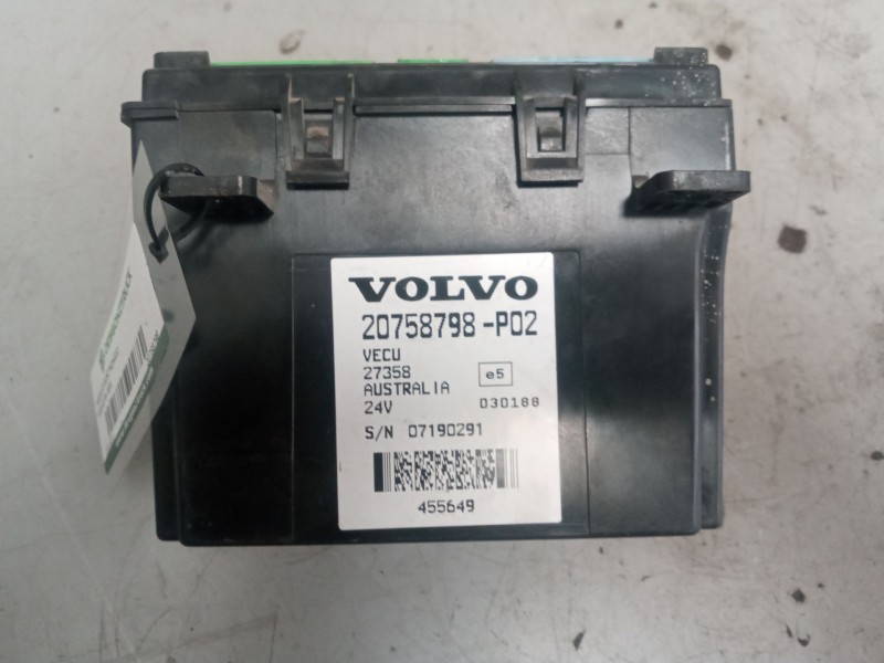 Recambio de modulo electronico para volvo fh xxx referencia OEM IAM 20758798 CENTRALITA VECU 