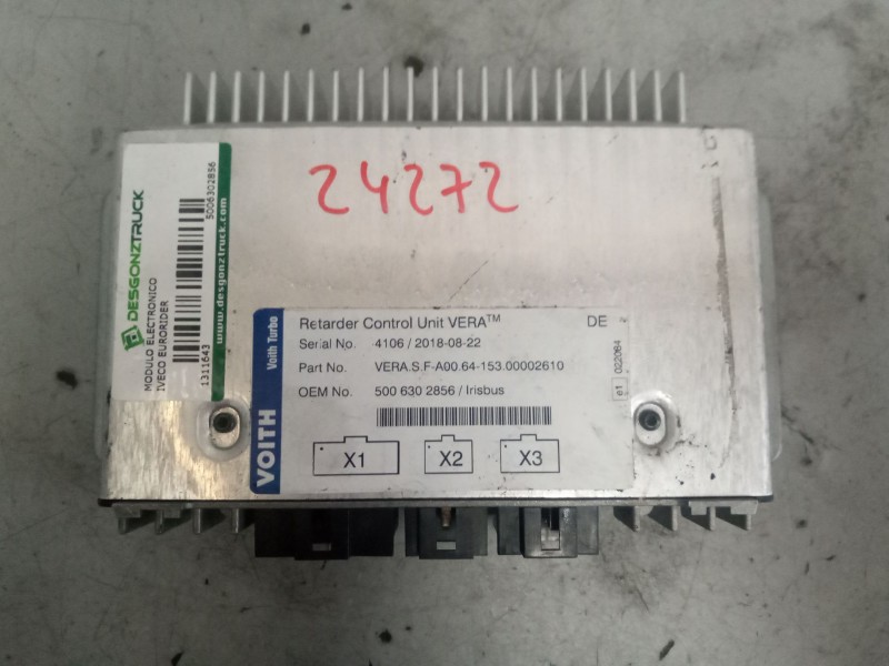 Recambio de modulo electronico para iveco eurorider d-43 referencia OEM IAM 5006302856 CENTRALITA RETARDER 
