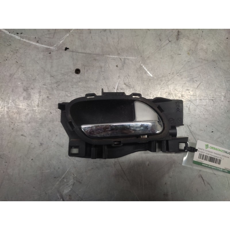Recambio de maneta interior trasera derecha para peugeot 3008 monospace (0u_) 1.6 hdi referencia OEM IAM 9683446577  