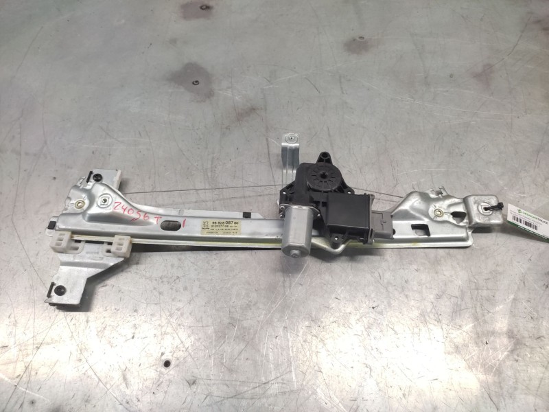 Recambio de elevalunas trasero izquierdo para peugeot 3008 monospace (0u_) 1.6 hdi referencia OEM IAM 9682808780  6 PINS