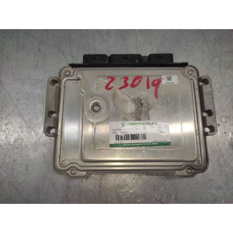 Recambio de centralita motor uce para opel vivaro 1.9 cdti cat (f9q-760 / l08) referencia OEM IAM 0281011529 8200546983 82000516