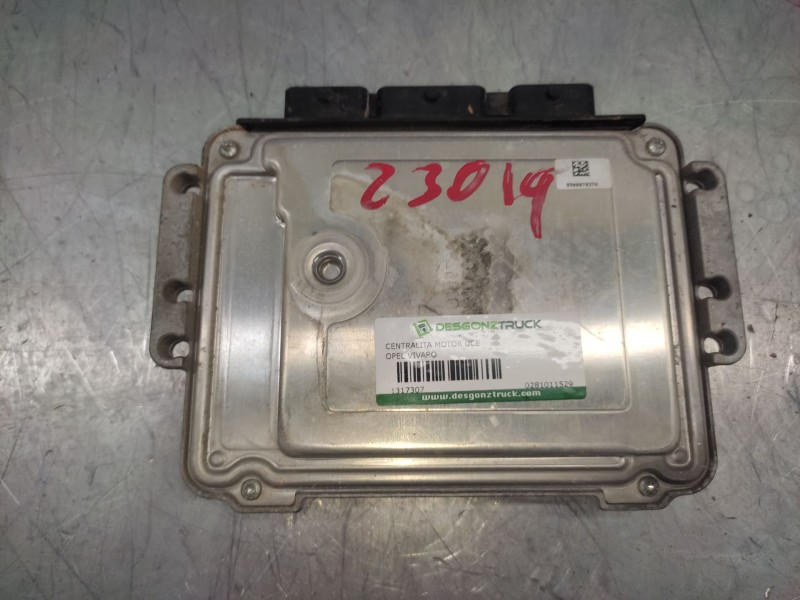 Recambio de centralita motor uce para opel vivaro 1.9 cdti cat (f9q-760 / l08) referencia OEM IAM 0281011529 8200546983 82000516