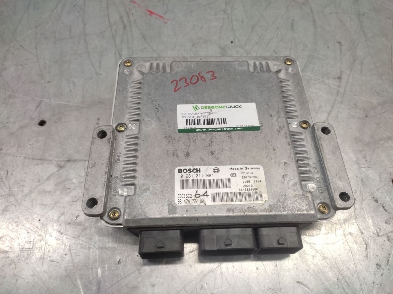 Recambio de centralita motor uce para peugeot 307 (s1) xs referencia OEM IAM 0281011081 9646850580 9647472780
