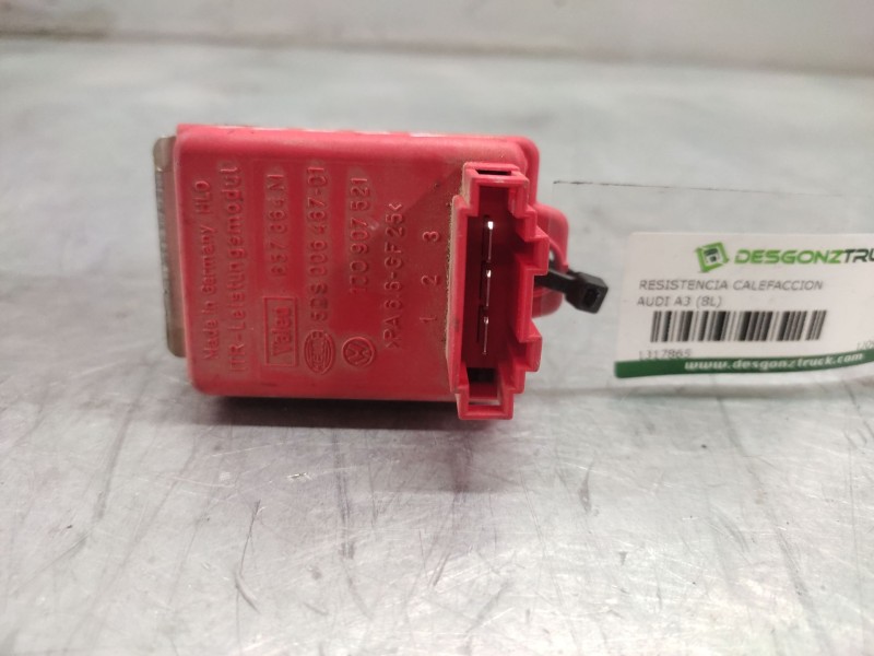 Recambio de resistencia calefaccion para audi a3 (8l) 1.8 ambiente referencia OEM IAM 1J0907521  3 PINS