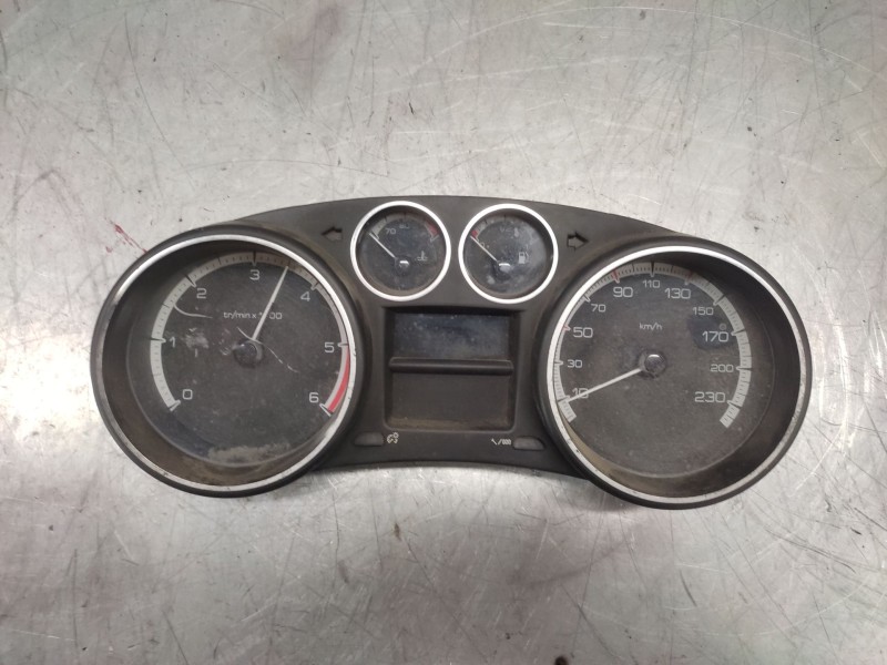 Recambio de cuadro instrumentos para peugeot 308 confort referencia OEM IAM 9665107480  