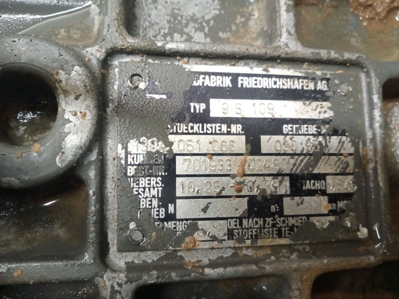 Recambio de caja cambios para pegaso trucks mider 260 referencia OEM IAM 9S109 70193302480 1304051066