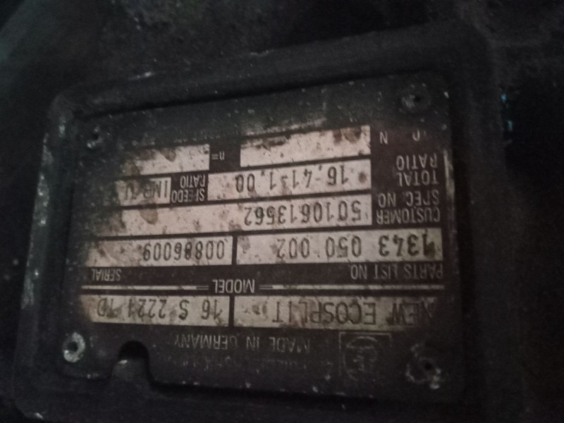 Recambio de caja cambios para renault premium route 2006 10.8 diesel referencia OEM IAM 16S2221TD 5010613562 1343050002