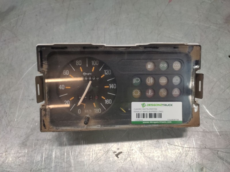 Recambio de cuadro instrumentos para renault rapid/express (f40) 1.9 d familiar (f40p) referencia OEM IAM 7700808738  