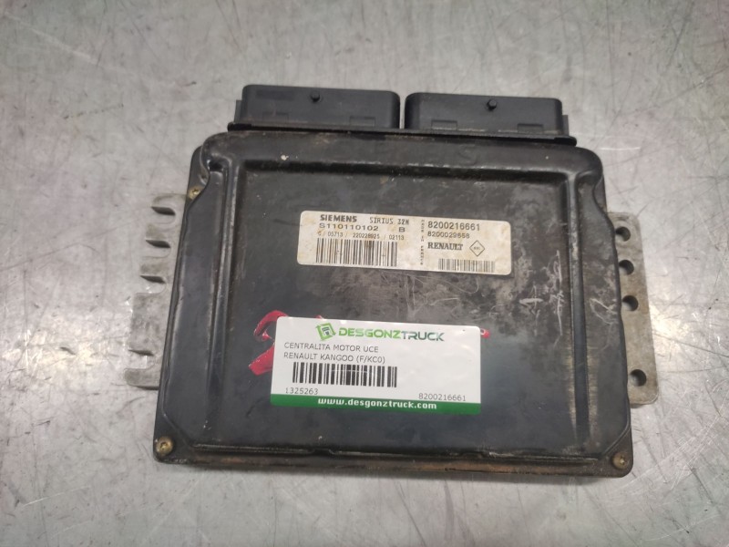 Recambio de centralita motor uce para renault kangoo (f/kc0) authentique referencia OEM IAM 8200216661  8200029658