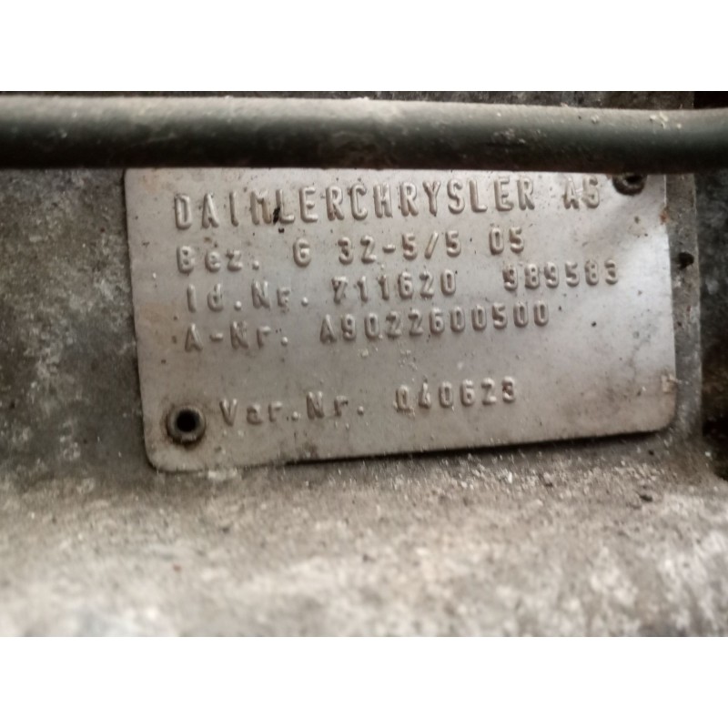 Recambio de caja cambios para mercedes-benz sprinter (w901,w903) combi 310 d (903.471-472) referencia OEM IAM G32-5/5 A902260050