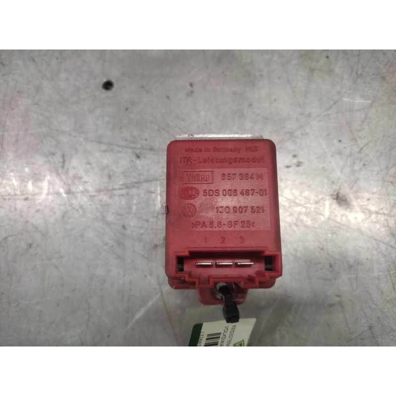 Recambio de resistencia calefaccion para volkswagen golf iv berlina (1j1) 1.9 tdi referencia OEM IAM 1J0907521  3 PINS