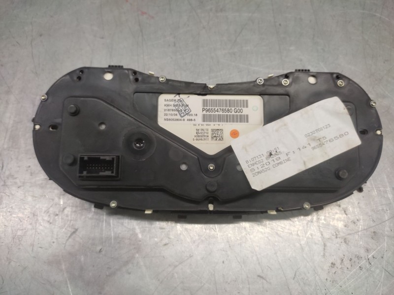 Recambio de cuadro instrumentos para citroën jumper ii furgoneta 2.2 hdi 100 referencia OEM IAM 9655476580  
