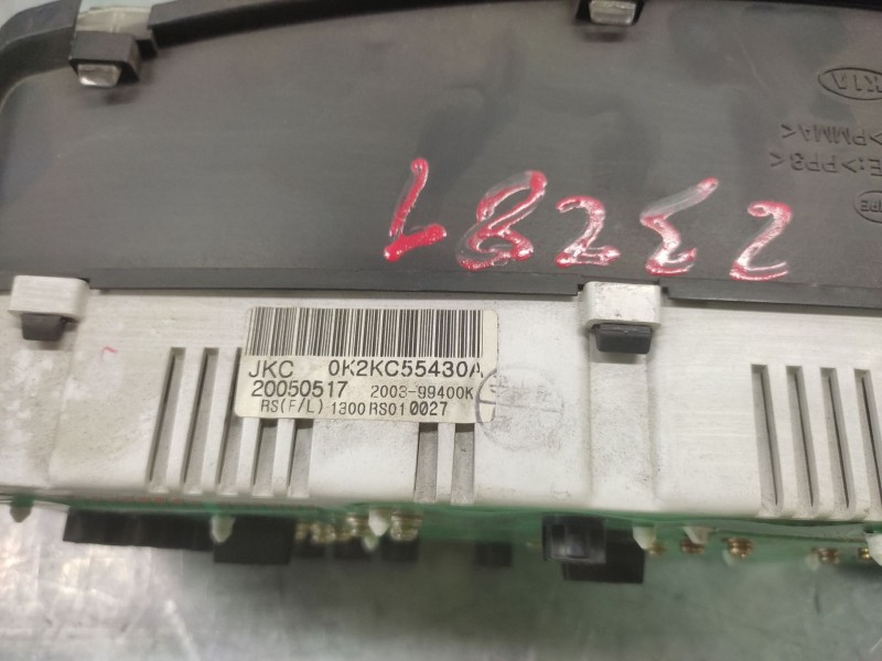 Recambio de cuadro instrumentos para kia carens 2.0 crdi ex monovolumen referencia OEM IAM 200399400K  