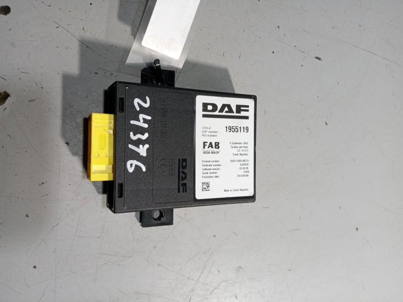 Recambio de modulo electronico para daf serie xf106.xxx referencia OEM IAM 1955119  