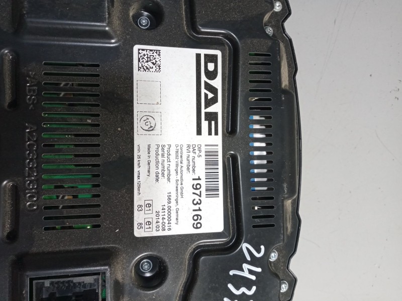 Recambio de cuadro instrumentos para daf serie xf106.xxx referencia OEM IAM 1973169  