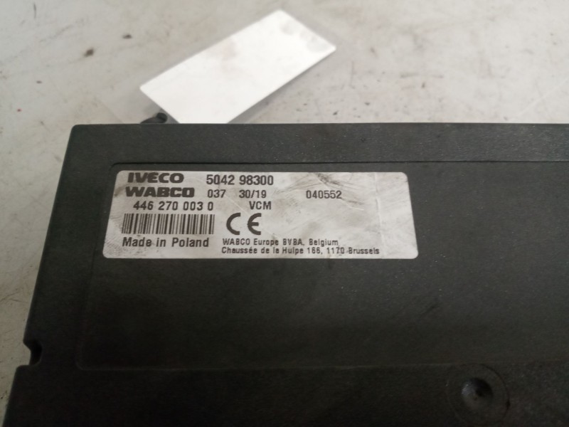 Recambio de modulo electronico para irisbus andecar v referencia OEM IAM 504298300 CENTRALITA VCM 4462700030