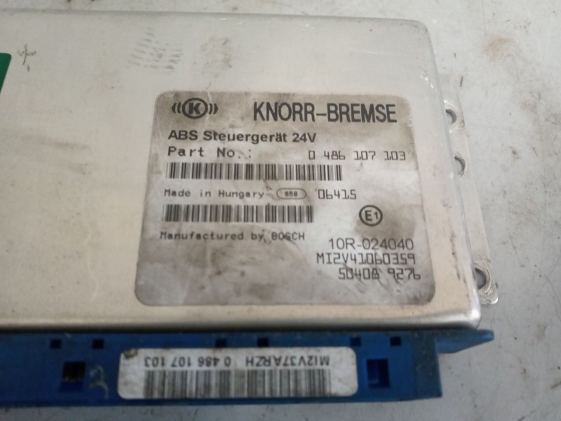 Recambio de modulo electronico para irisbus andecar v referencia OEM IAM 504089276  0486107103