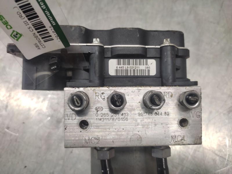 Recambio de abs para citroën c5 iii (rd_) 1.6 hdi 110 referencia OEM IAM 0265951416  9674804480