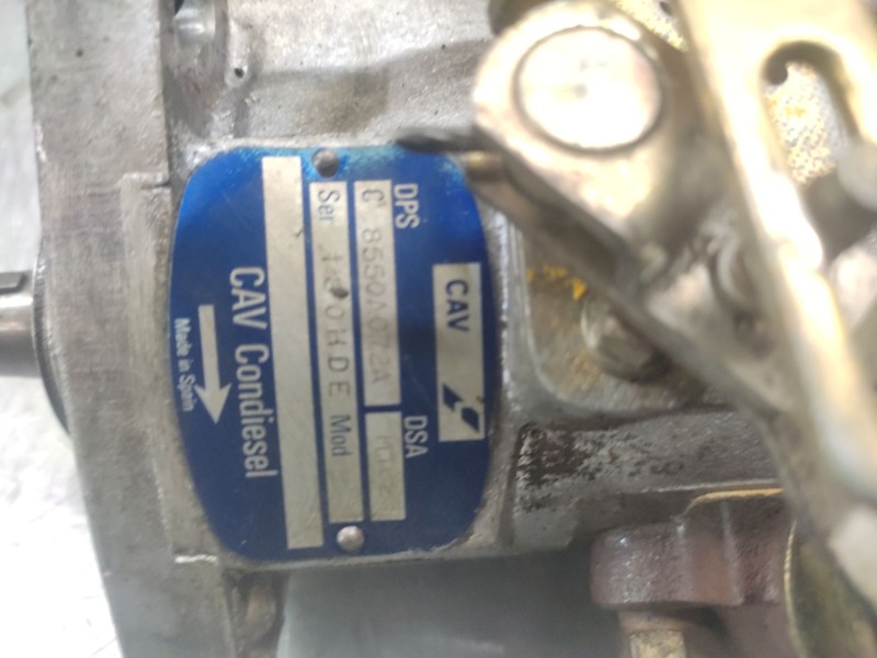 Recambio de bomba inyeccion para nissan patrol (k/w260) corto ta referencia OEM IAM 8550A072A  