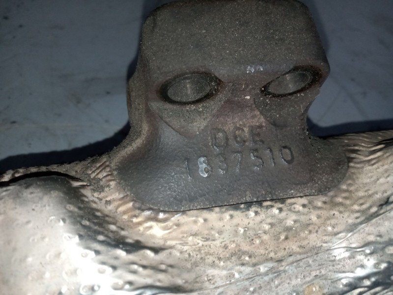 Recambio de colector escape para daf serie xf106.xxx referencia OEM IAM 1919886  1887510