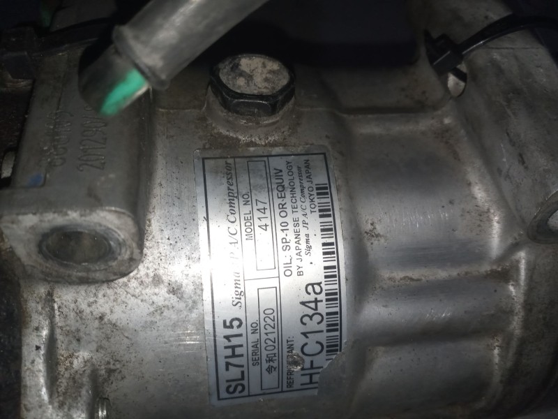 Recambio de compresor aire acondicionado para daf serie xf106.xxx referencia OEM IAM 4147 SL7H15 0212220