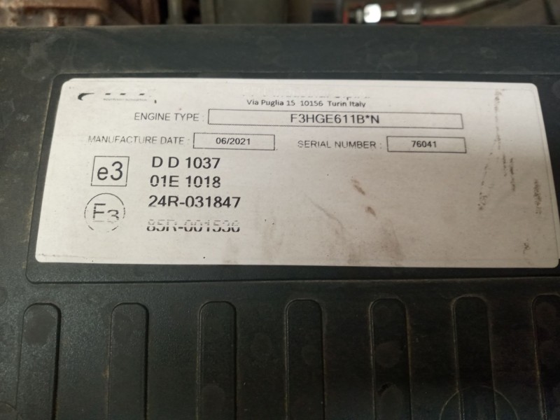 Recambio de motor completo para iveco stralis (as) referencia OEM IAM F3HGE611B  