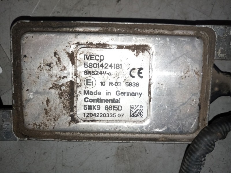 Recambio de sensor noxe para iveco stralis (ad/at) 10.3 diesel referencia OEM IAM 5801424181  