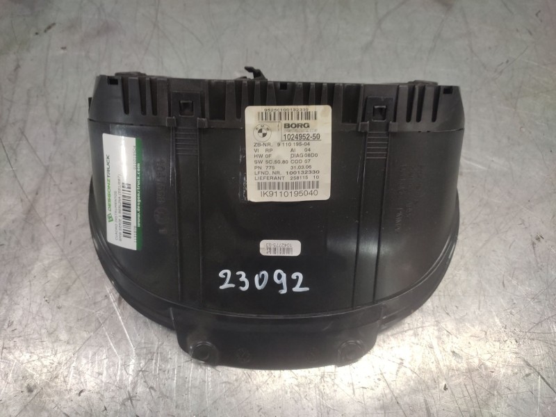 Recambio de cuadro instrumentos para bmw serie 1 berlina (e81/e87) 120d referencia OEM IAM 911019504  