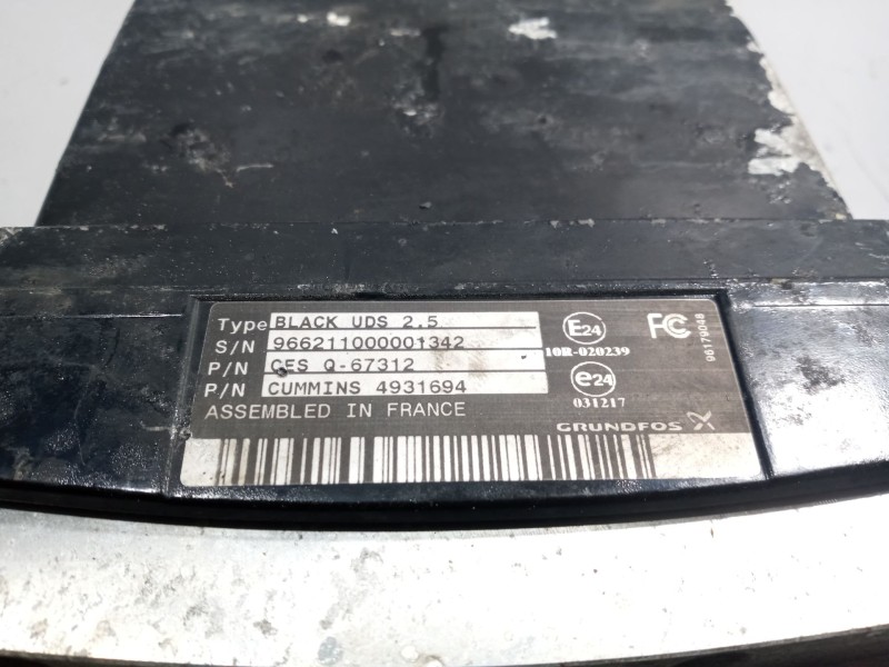 Recambio de modulador adblue para daf cf 65 referencia OEM IAM 1409391 4931694 BLACK UDS 2.5