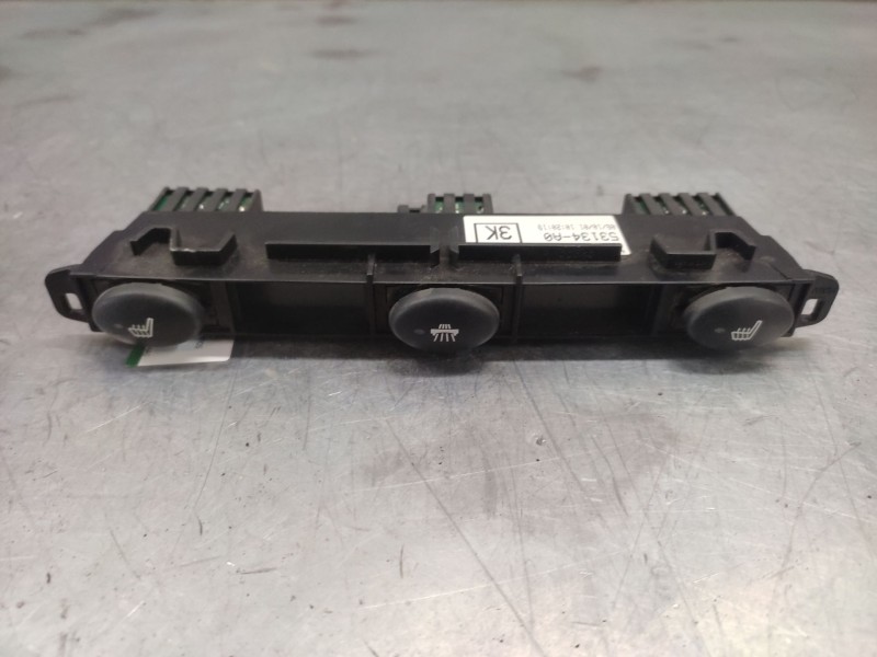 Recambio de boton regulador temperatura asientos para mg serie 75 (j/rj) club referencia OEM IAM 53134A0  