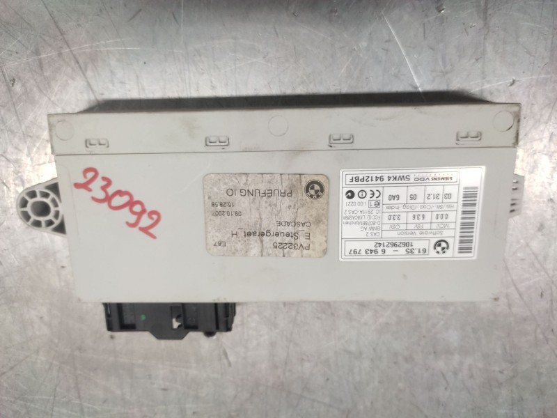 Recambio de modulo electronico para bmw serie 1 berlina (e81/e87) 120d referencia OEM IAM 61356943797  